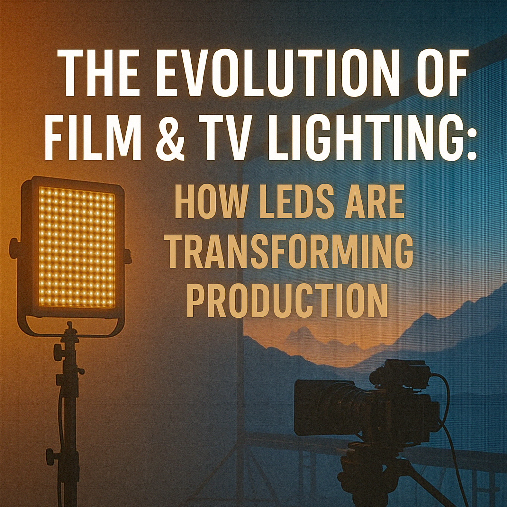 The Evolution of Film & TV Lighting: How LEDs Are Transforming Production
